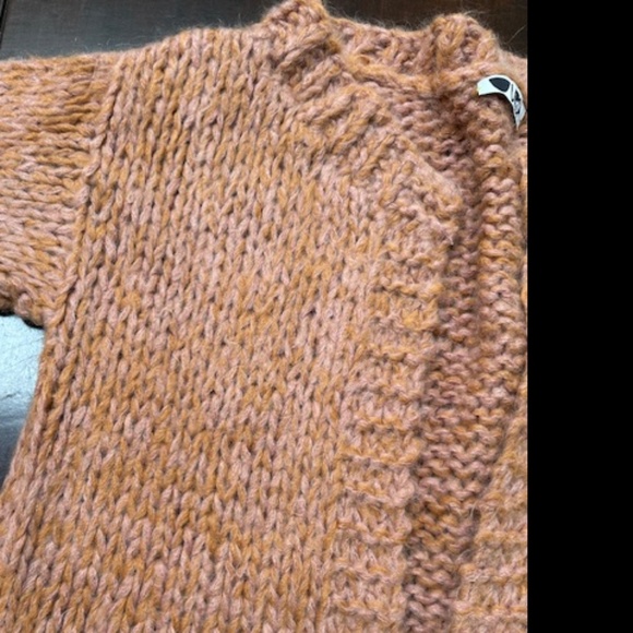ALPACA OPEN CARDIGAN SWEATER - size S - Picture 9 of 12
